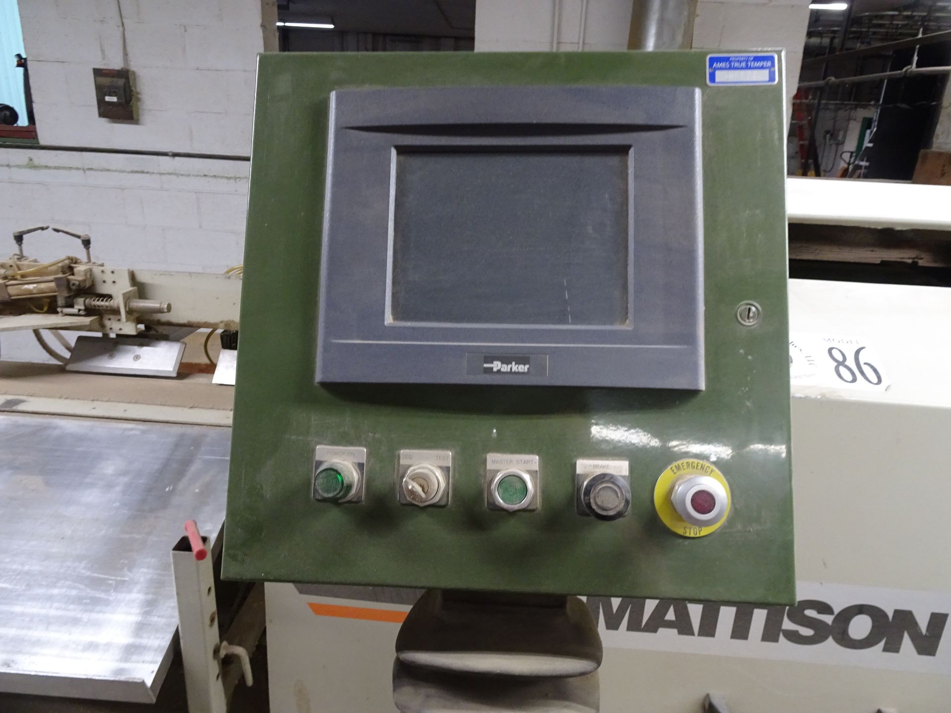 Mattison Model 86 20 HP 48" Rotary Lathe - Image 3 of 7