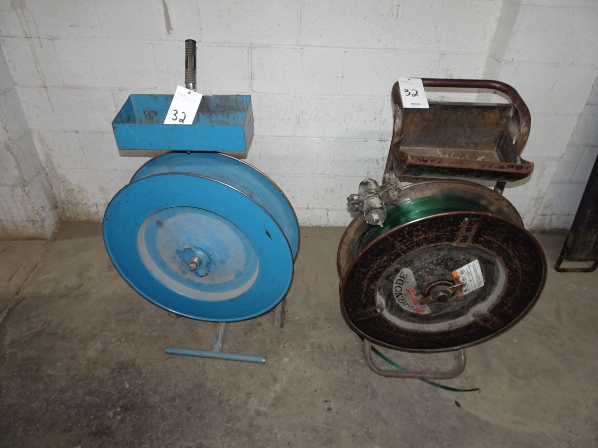 Lot: (2) Banding Carts