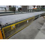 60' x 10' Wood Drag Chain and Belt , Location: DM Room