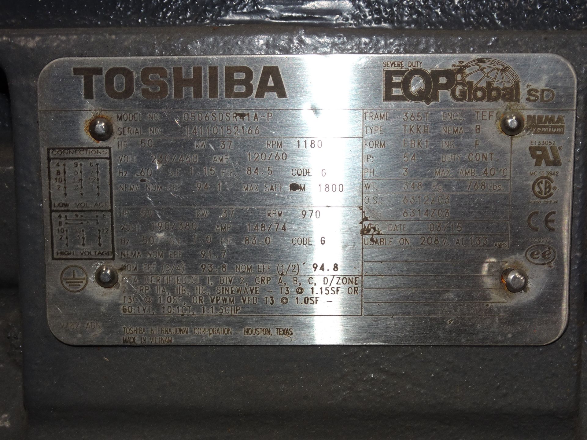 Toshiba Motor - Image 2 of 2