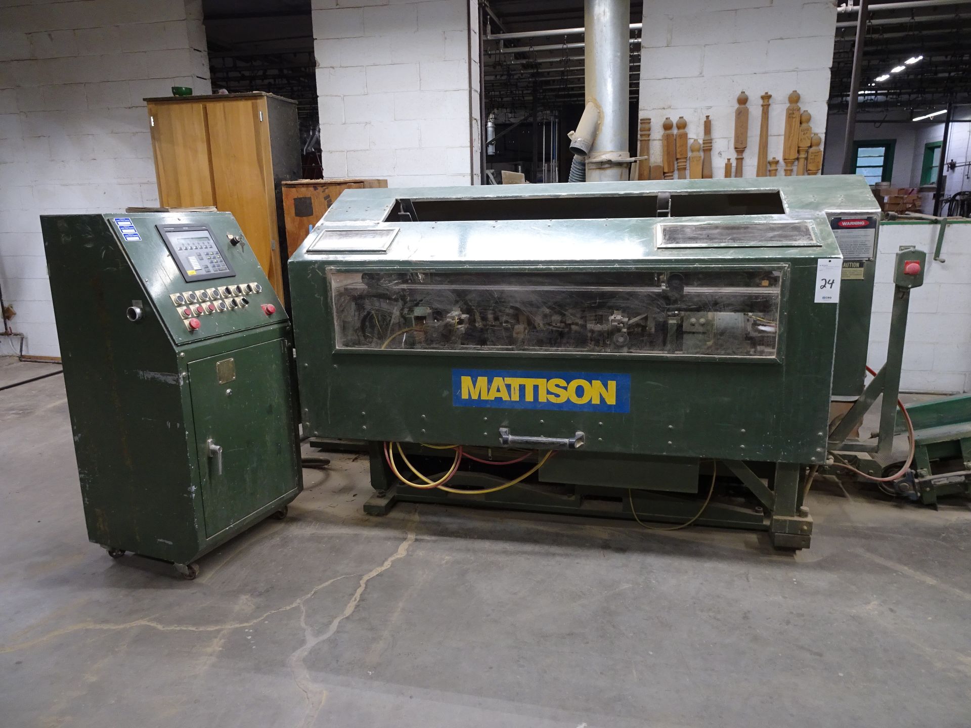 Mattison 25 HP Rotary Lathe