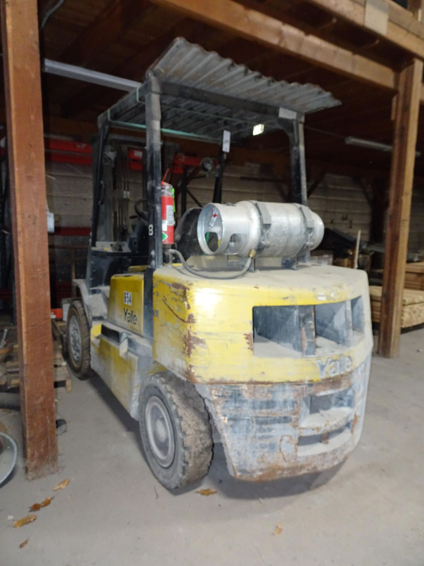 Yale 8,000 lb Capacity LP Forklift - Image 2 of 4
