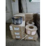 (1) Pallet w/ (17) Boxes of StraPack Black Banding Straps