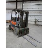 Toyota Model 6FGU30 5400 lb Capacity LP Forklift