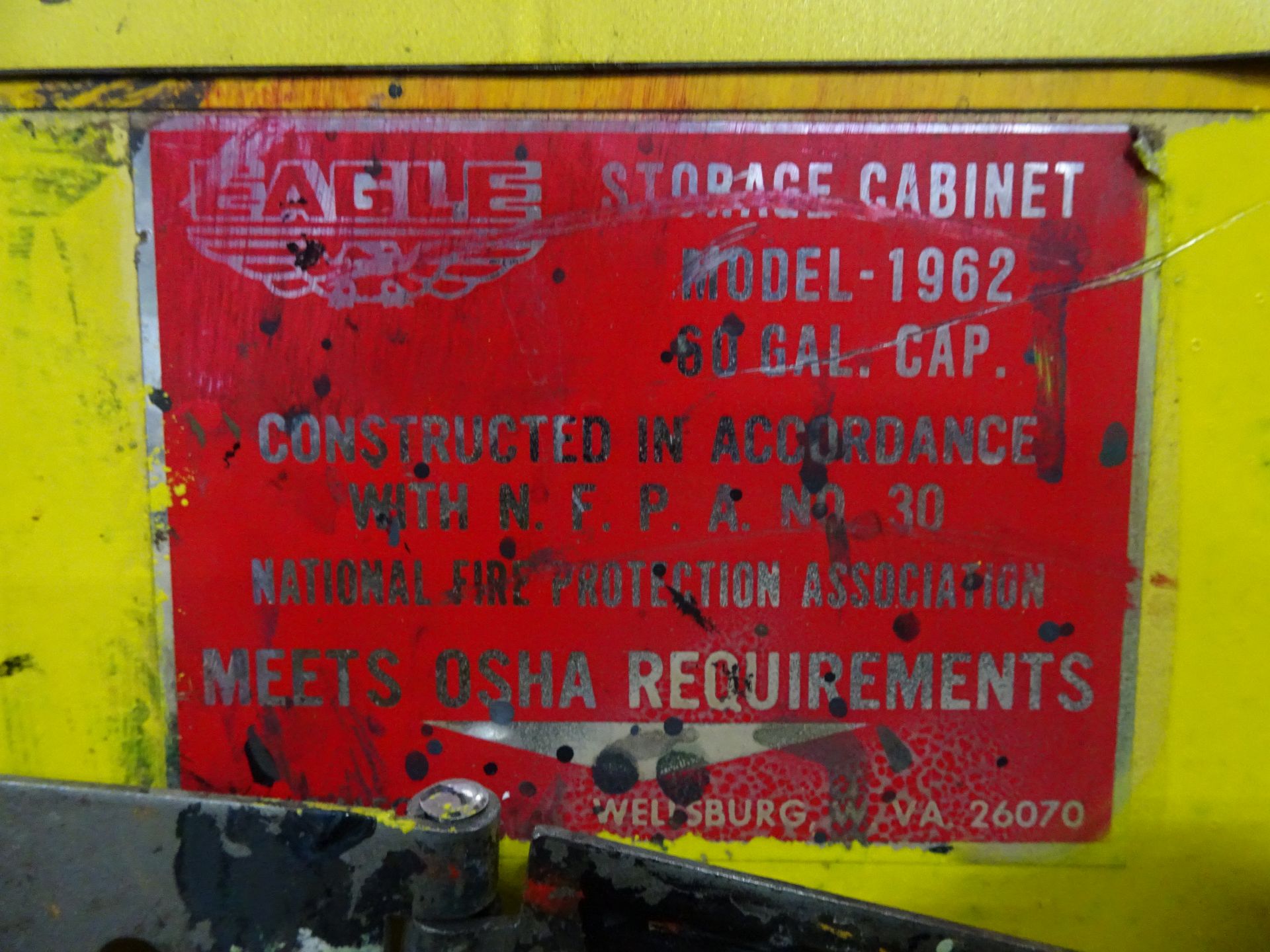 Eagle Flammable Storage Cabinet - Image 4 of 4