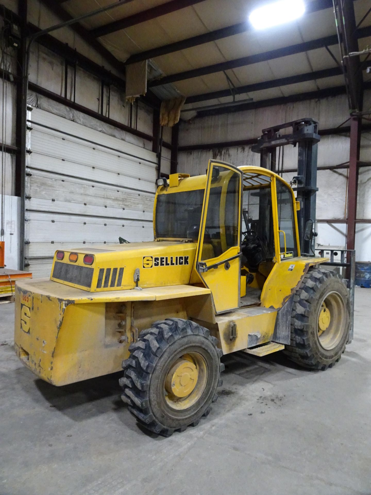 Sellick Model S120 12,000 lb Capacity Diesel Forklift - Image 3 of 4