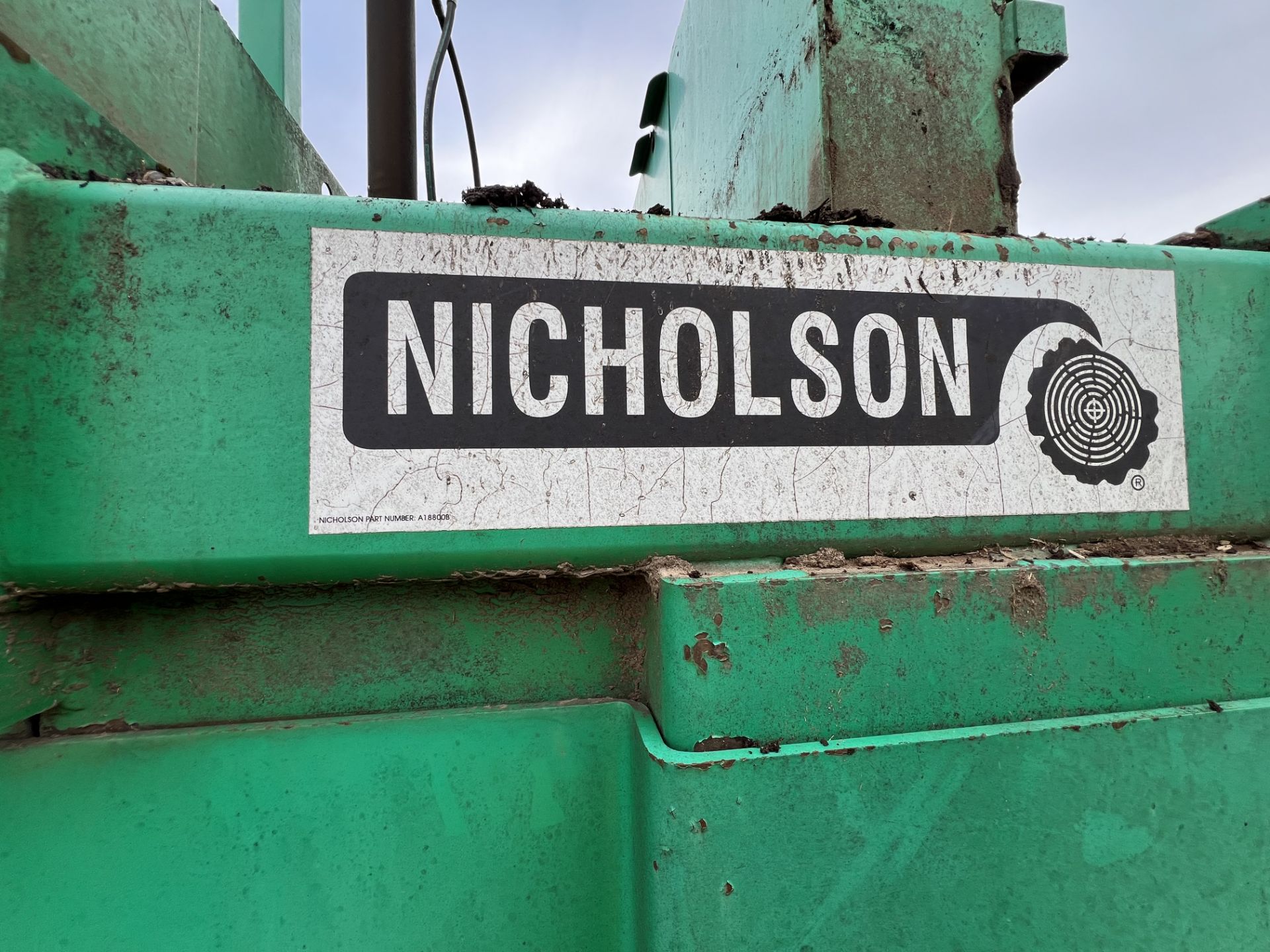 2015 Nicholson Model R2 40" Sliding Ring Debarker - Image 4 of 18