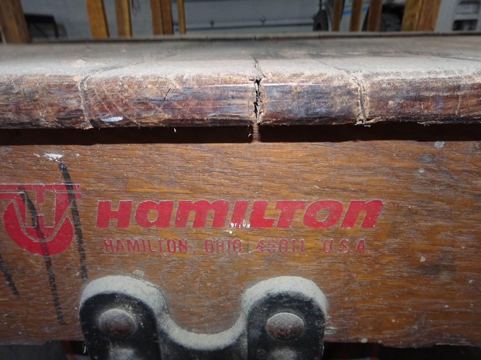 Lot: (4) Hamilton 33" x 48" Solid Wood Tilt Truck - Image 3 of 3