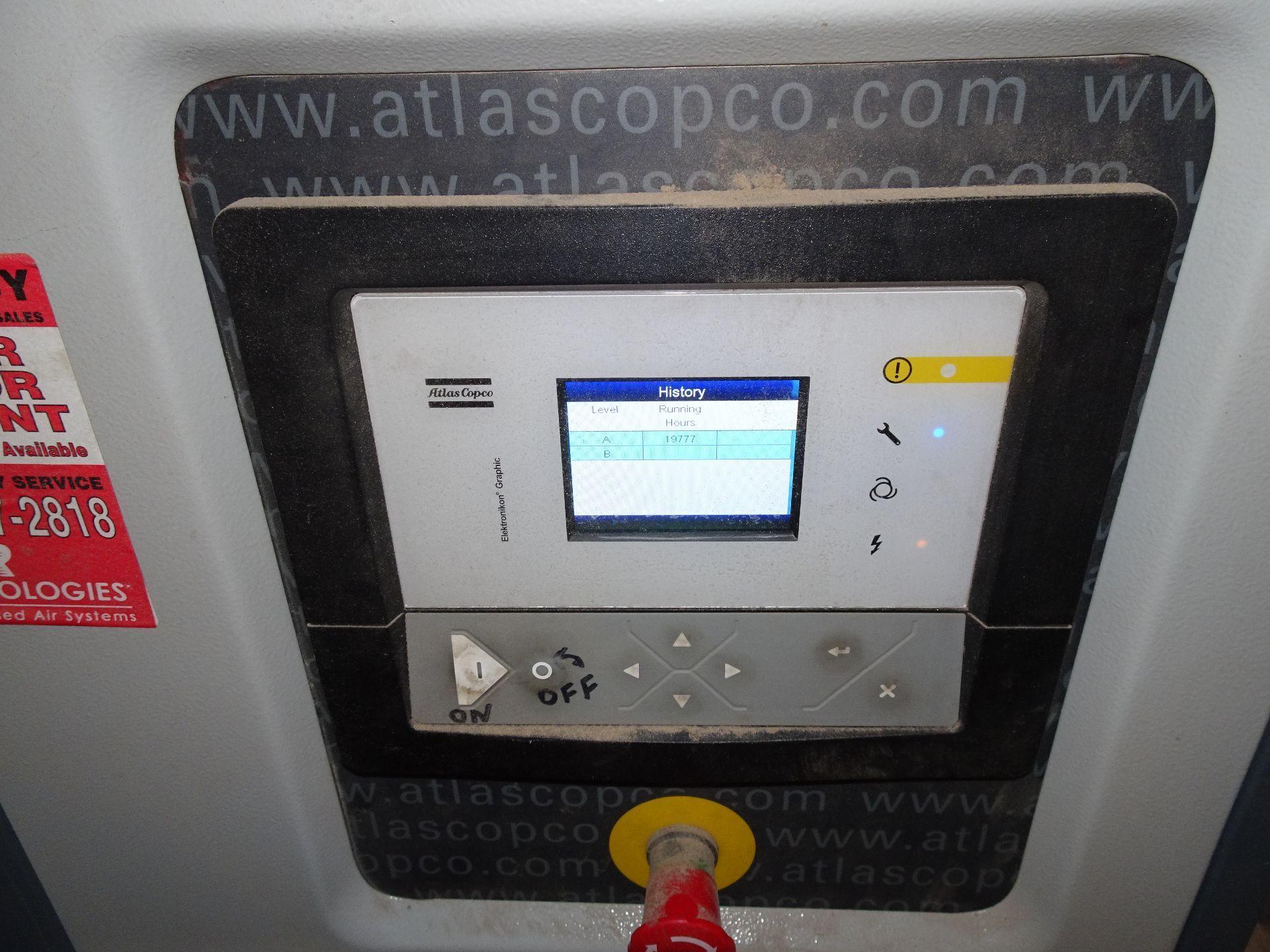 2015 Atlas Copco Rotary Screw Air Compressor - Image 2 of 5