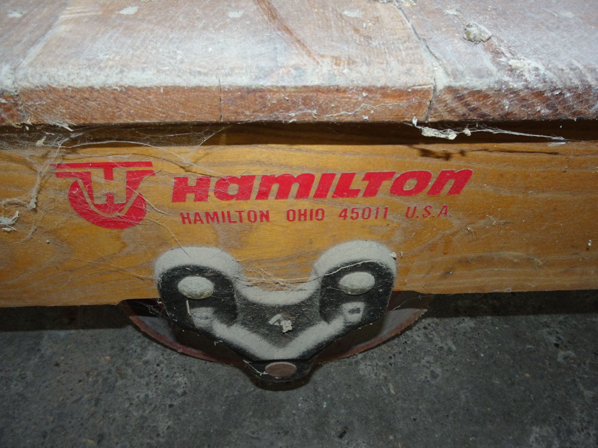 Lot: (4) Hamilton 33" x 48" Solid Wood Tilt Truck - Image 2 of 2