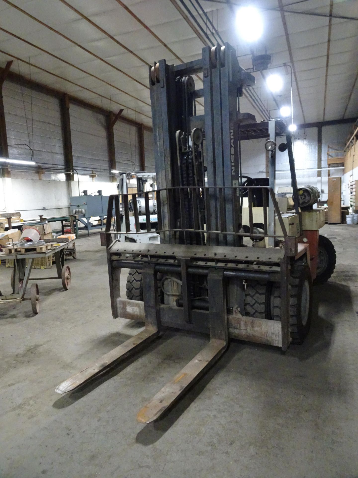 Nissan LP Forklift, Hours - Image 2 of 4