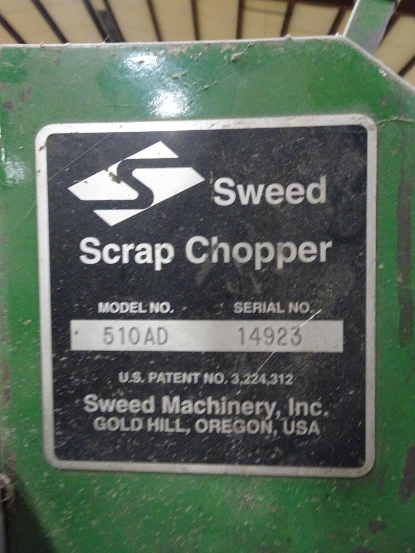 Sweed Model 510AD Scrap Chopper - Image 2 of 3