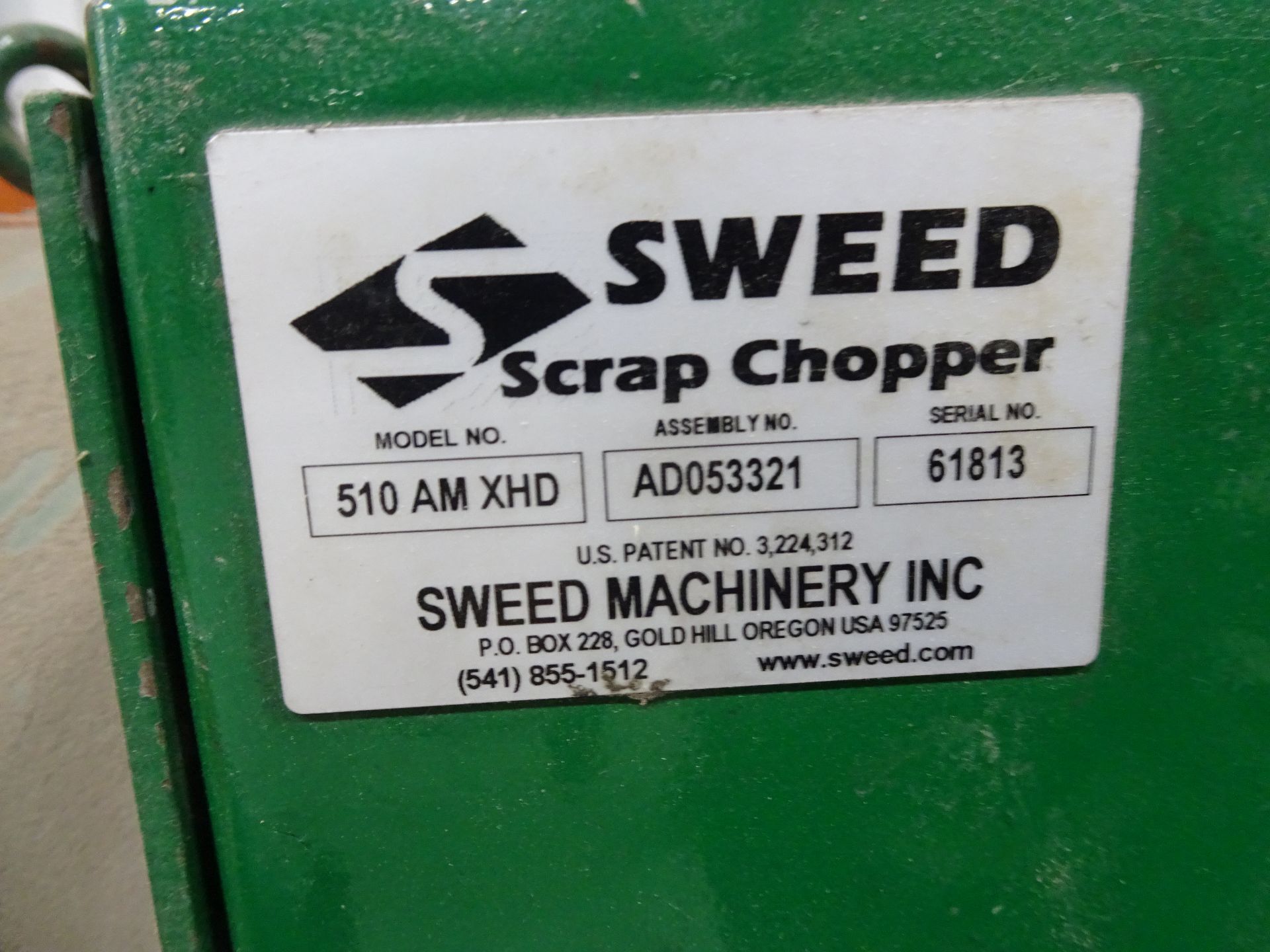 Sweed Model 510AMXHD Scrap Chopper - Image 3 of 3