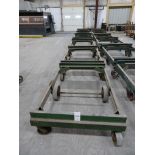 Lot: (6) 6' x 4' Steel Transfer Carts