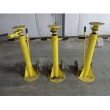 Lot: (3) Global Trailer Jack Stands