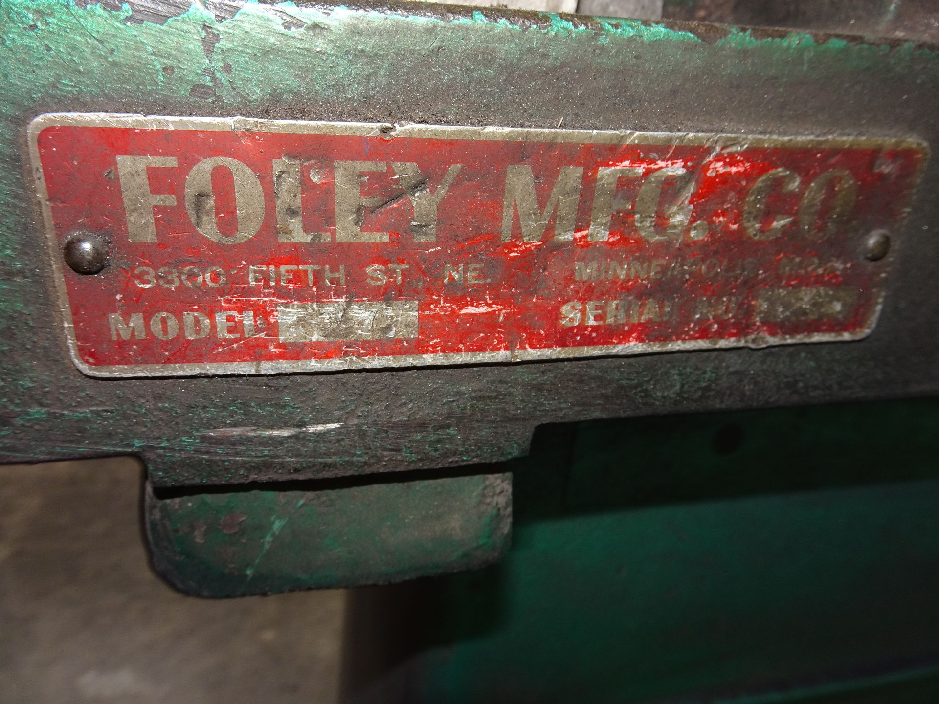 Foley Carbide Saw Grinder - Image 3 of 3