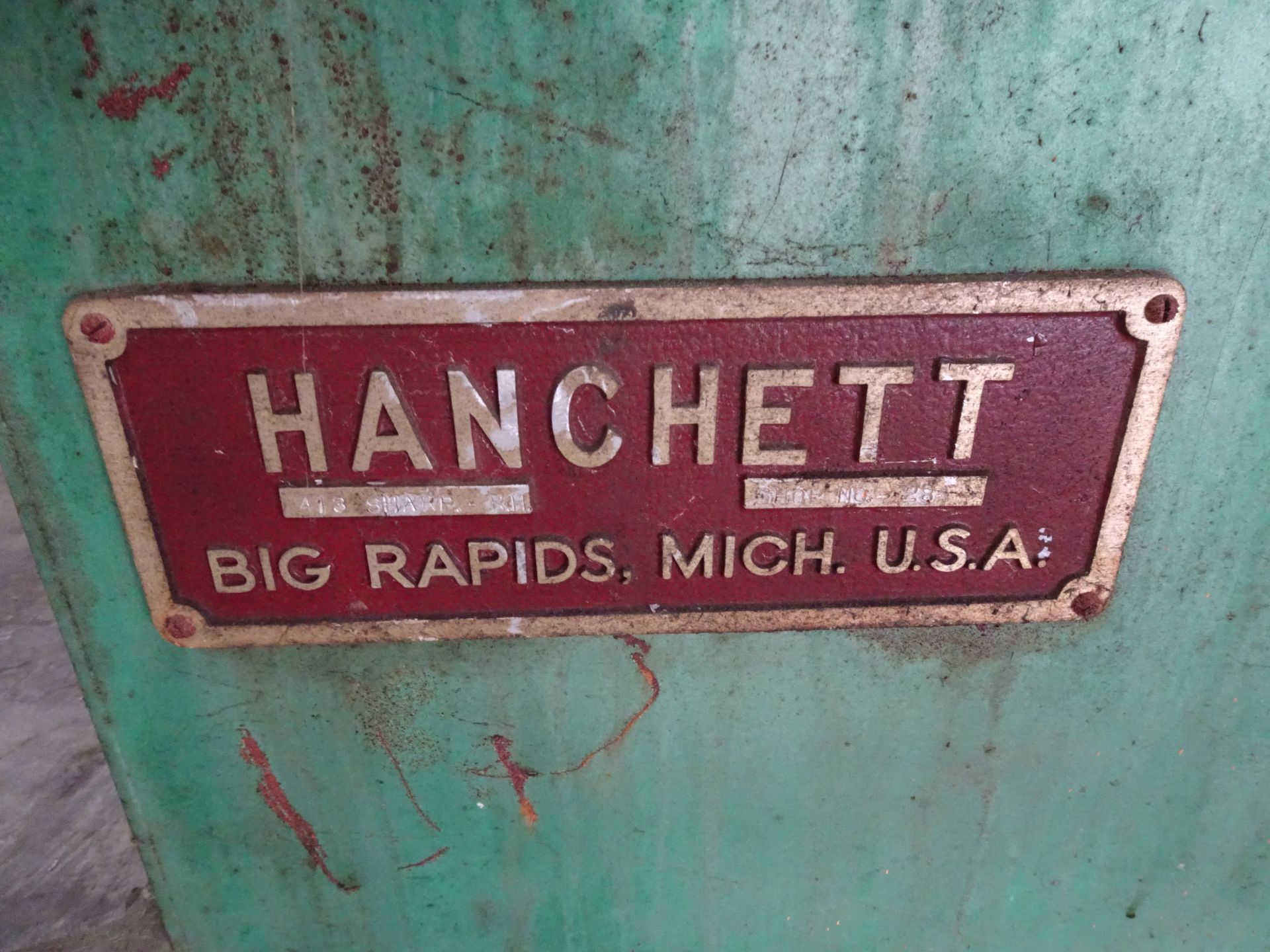 Hanchett Model R11 right hand grinder - Image 2 of 3