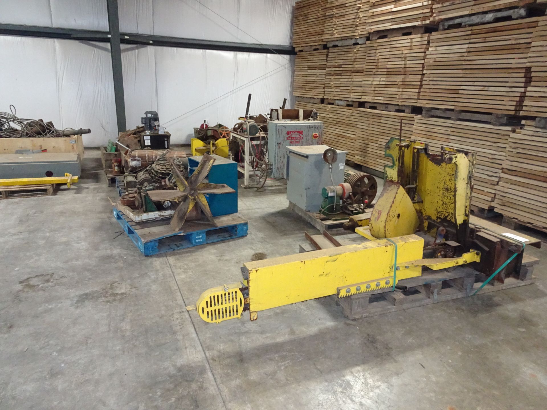Lot: (10) Pallets of Assorted Machine Parts