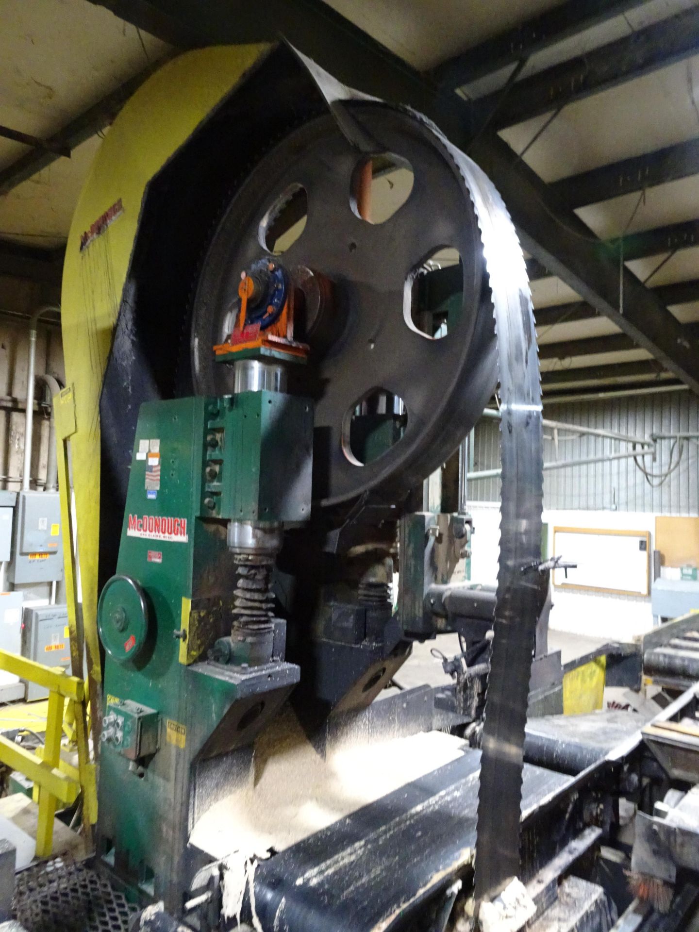 McDonough 125 HP Double Cut Resaw Bandmill