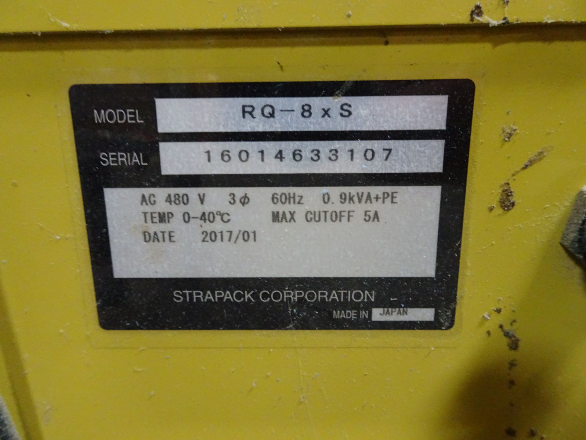 Strapack Model RQ-8xS Automatic Strapping Machine - Image 2 of 5