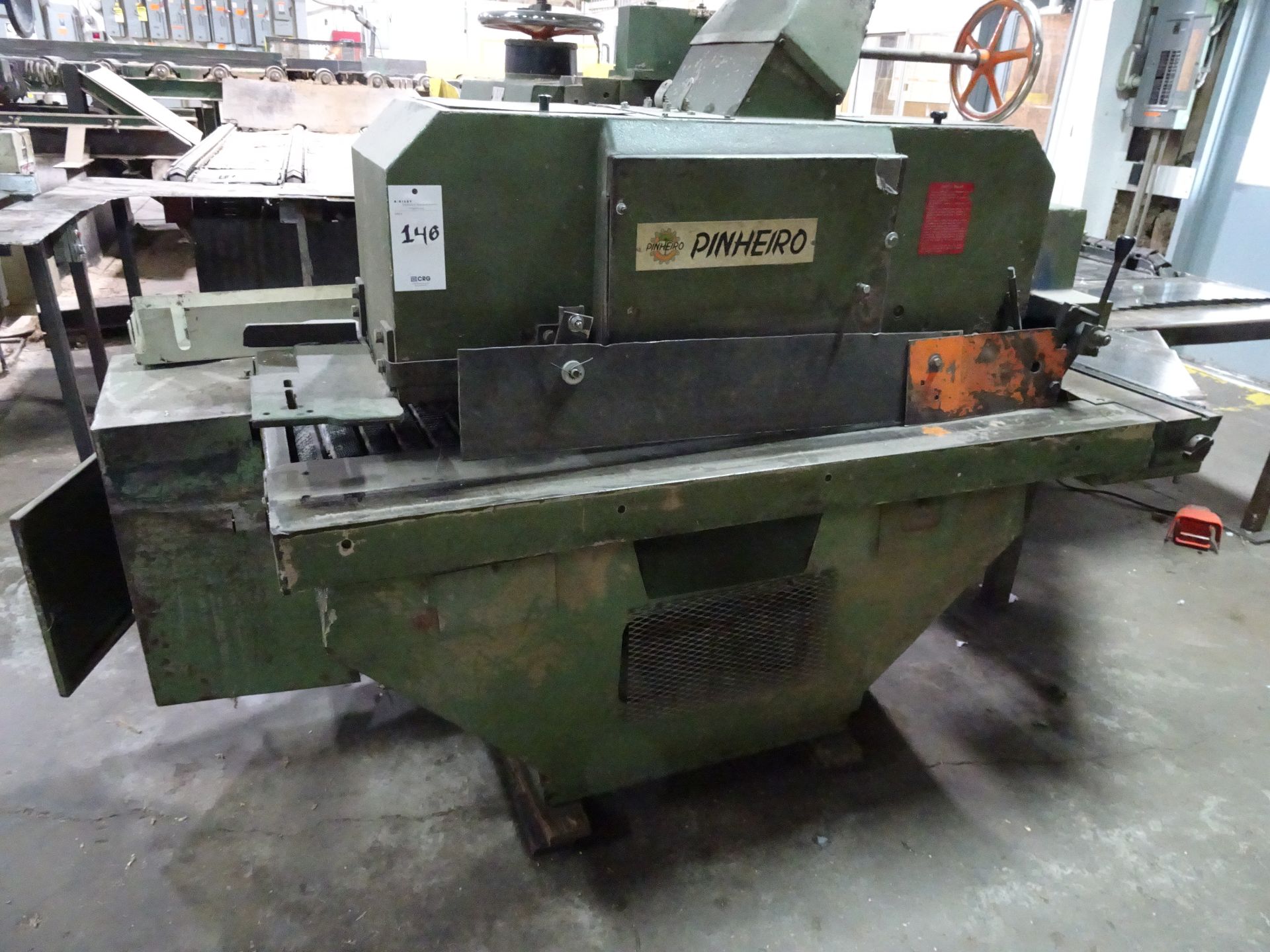 Pinheiro 5-Blade Straight Line Rip Saw w/ Built In Dust Collection