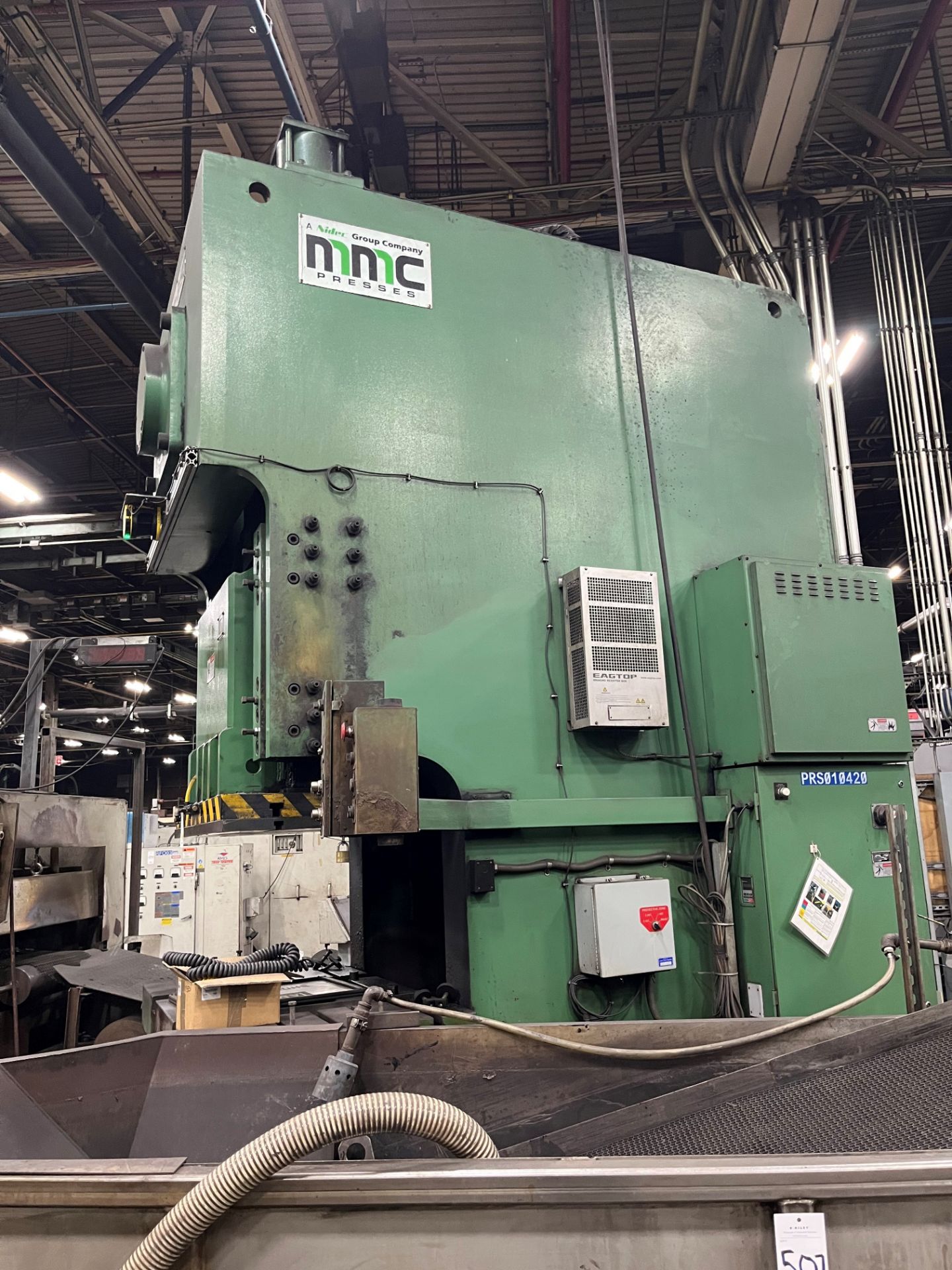 Nidec Minster MMC CX1-3150 Type L OBS Gap Frame Press - Image 2 of 6
