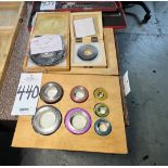 Assortment of ring gages