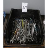 Assortment of wrenches