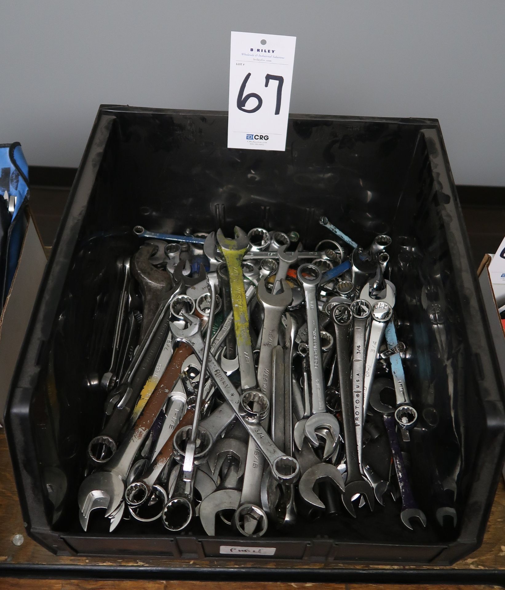 Assortment of wrenches