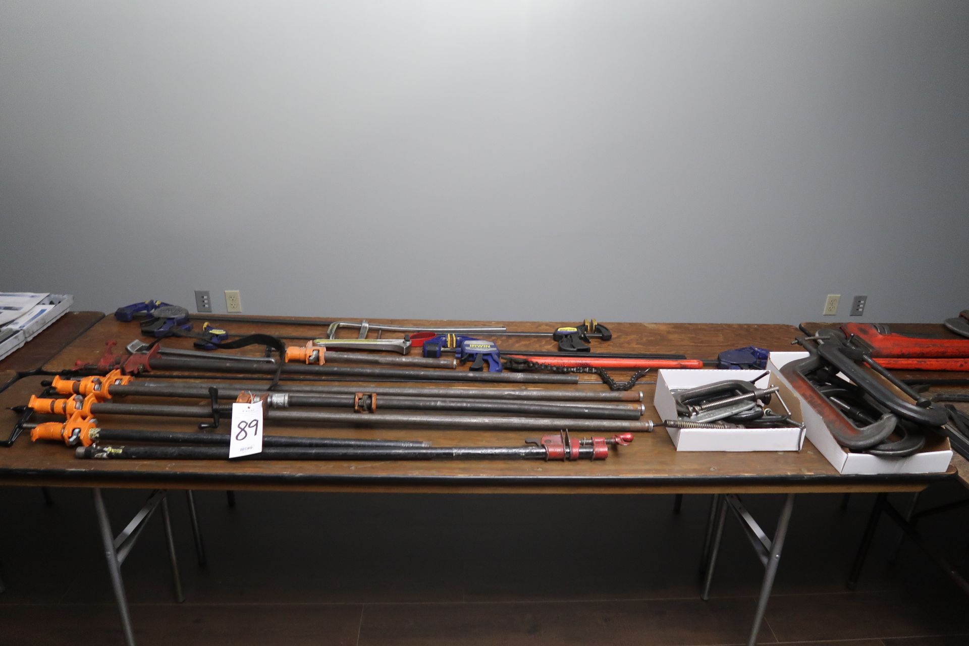 Large assortment of bar and C Clamps - Image 2 of 2