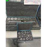 Assortment of tap and die sets