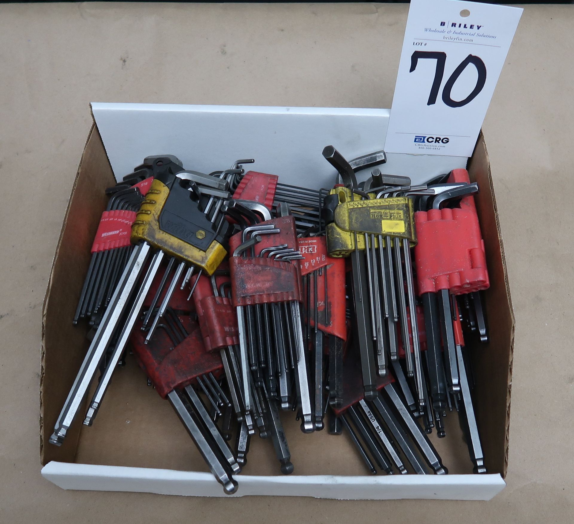 Assortment of Allen key sets