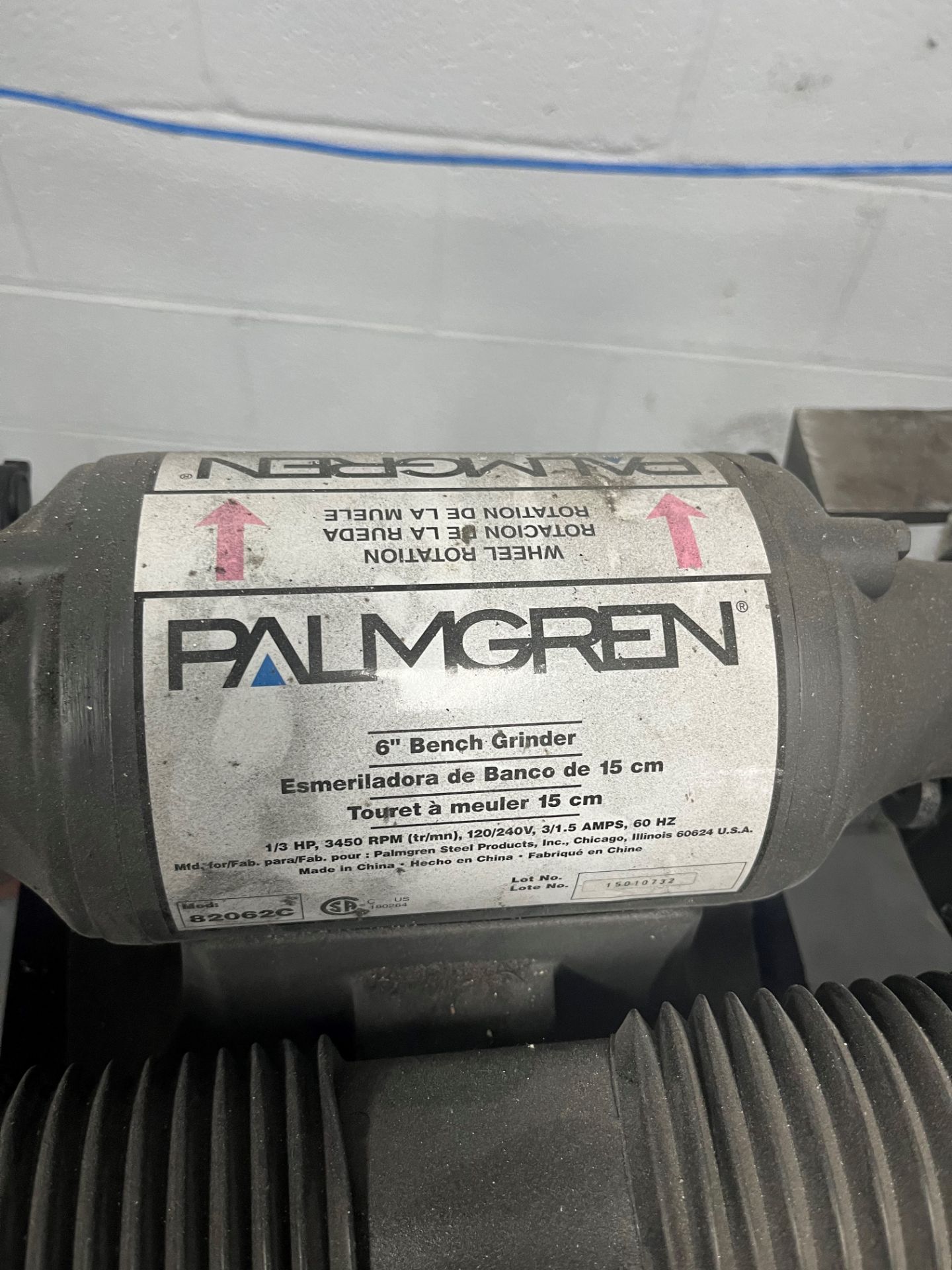 6" Palmgren Model 82062C Bench Grinder - Bild 2 aus 2