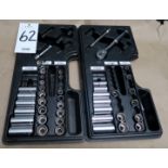 Socket set with 1 wrench
