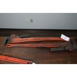 (2) 48" Rigid pipe wrenches