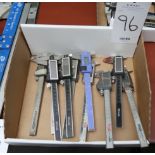 (11) digital calipers with boxes