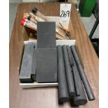 Assortment of graphite and copper rods