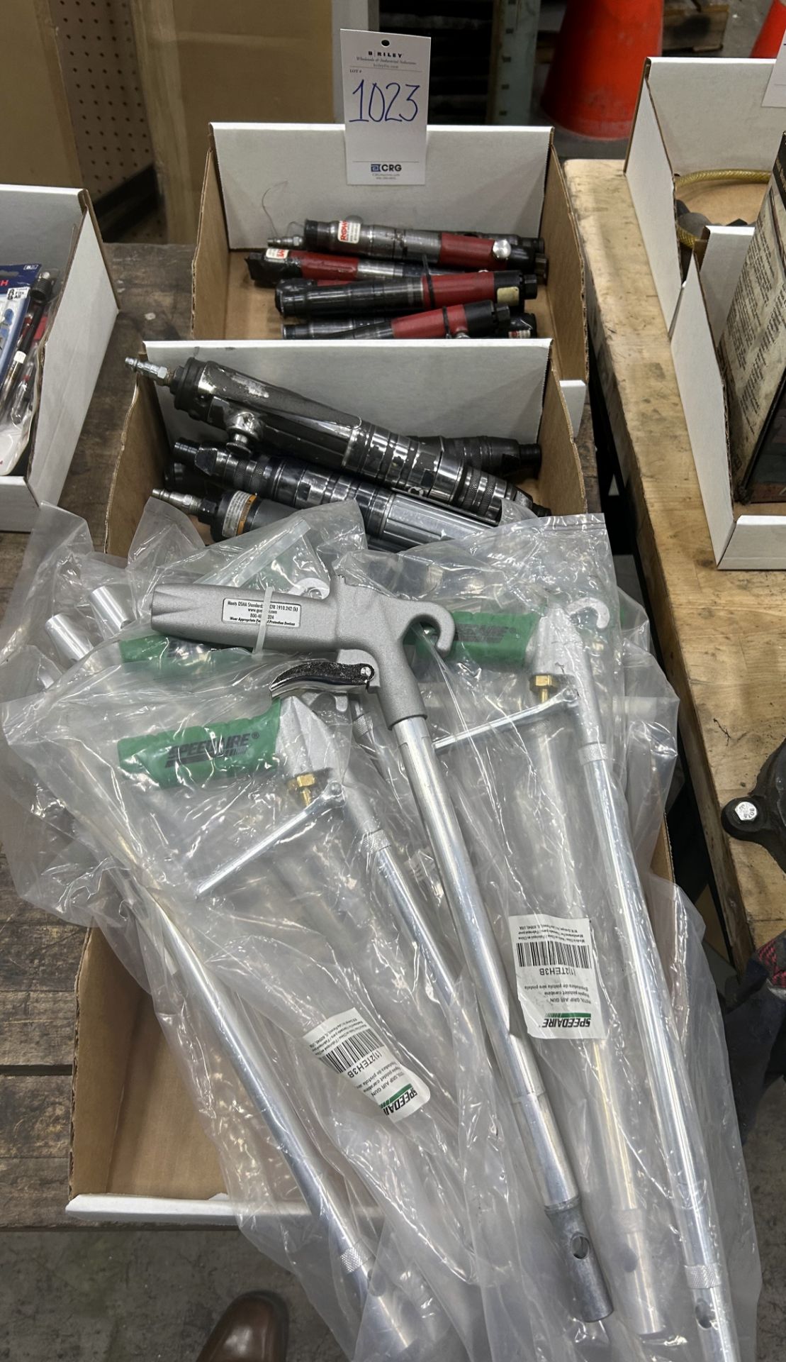 Assortment of air tools