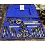 tap and die set with wrenches and drill index