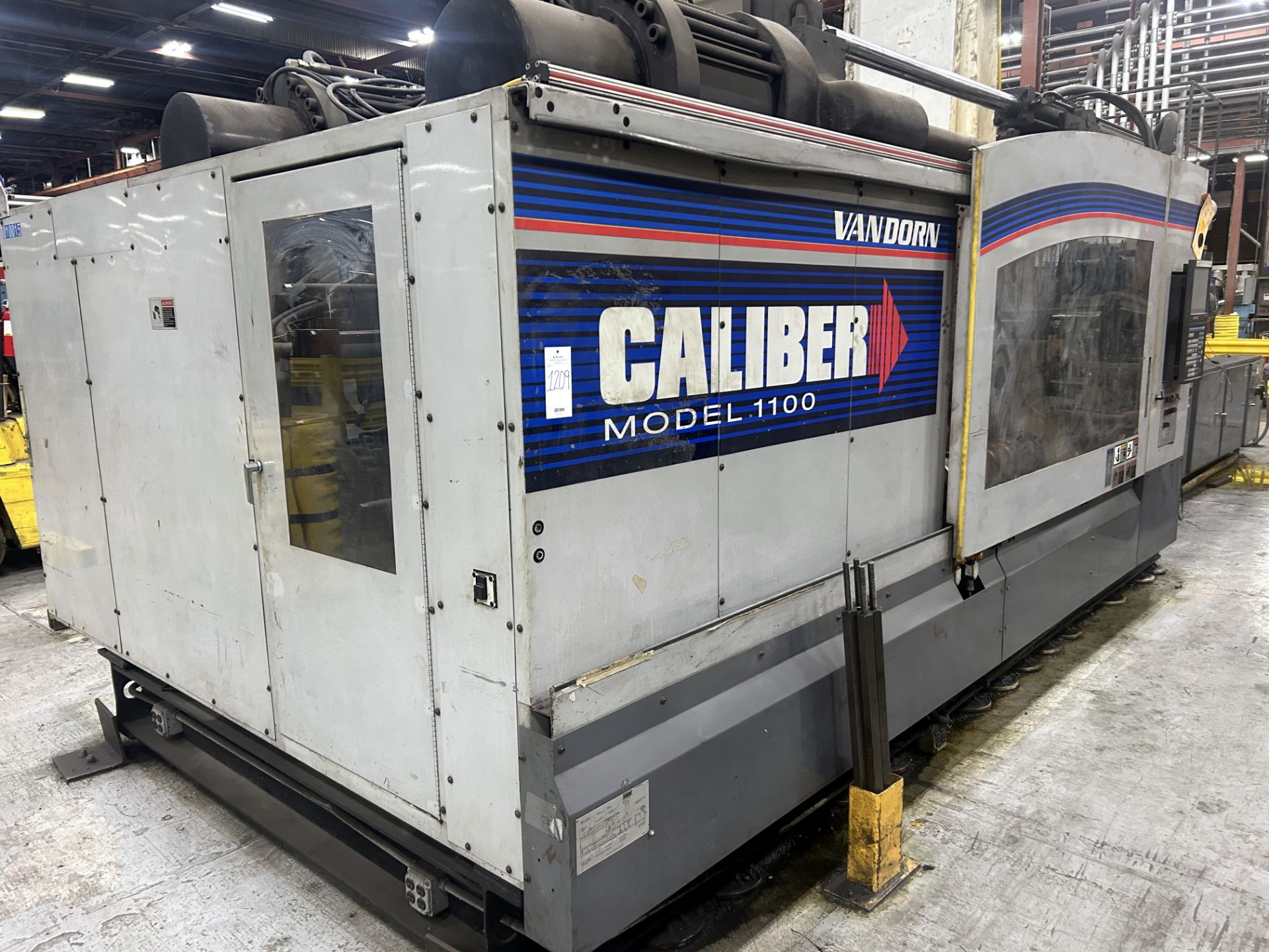 2001 Van Dorn Injection Molding Machine, Model Caliber 1100 CC12300 - Image 2 of 3