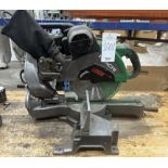 Hitachi electric cutoff saw