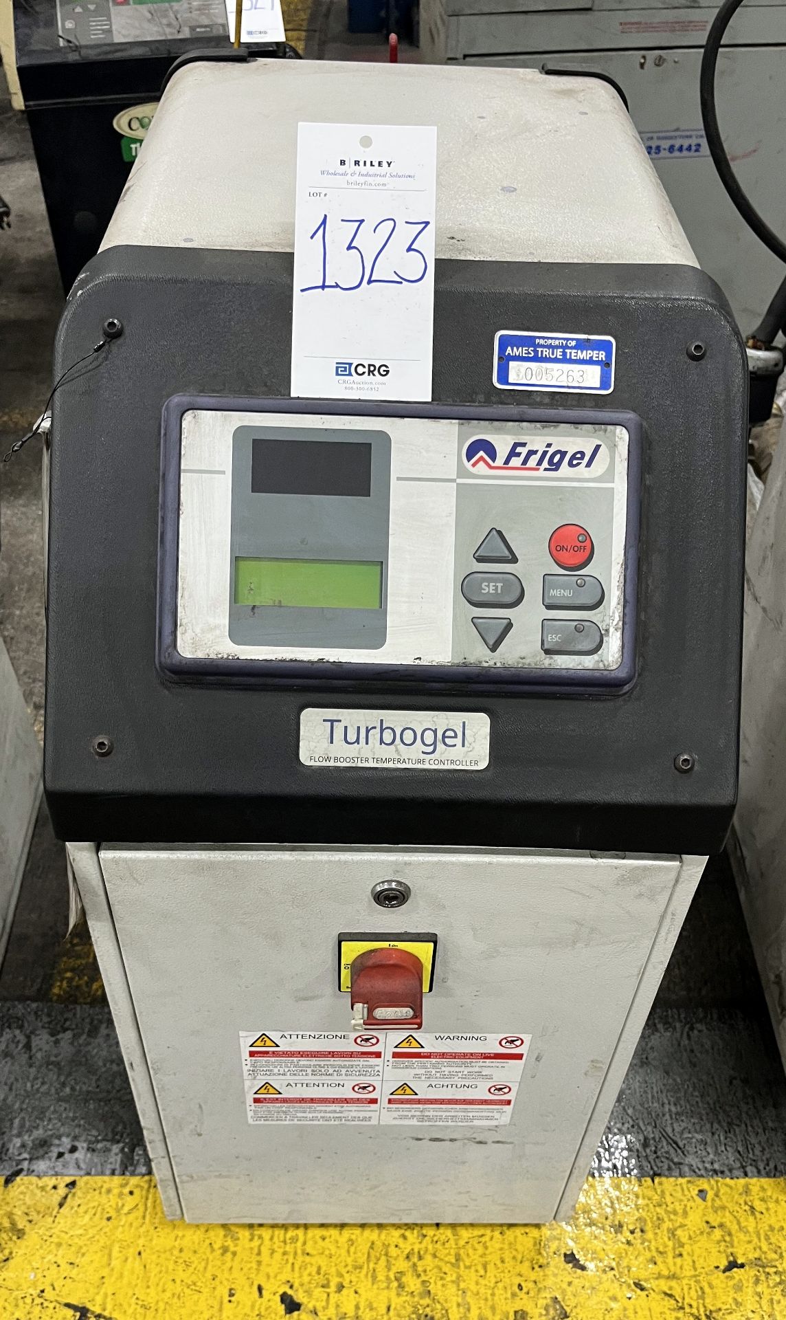 Turbogel temperature controller unit