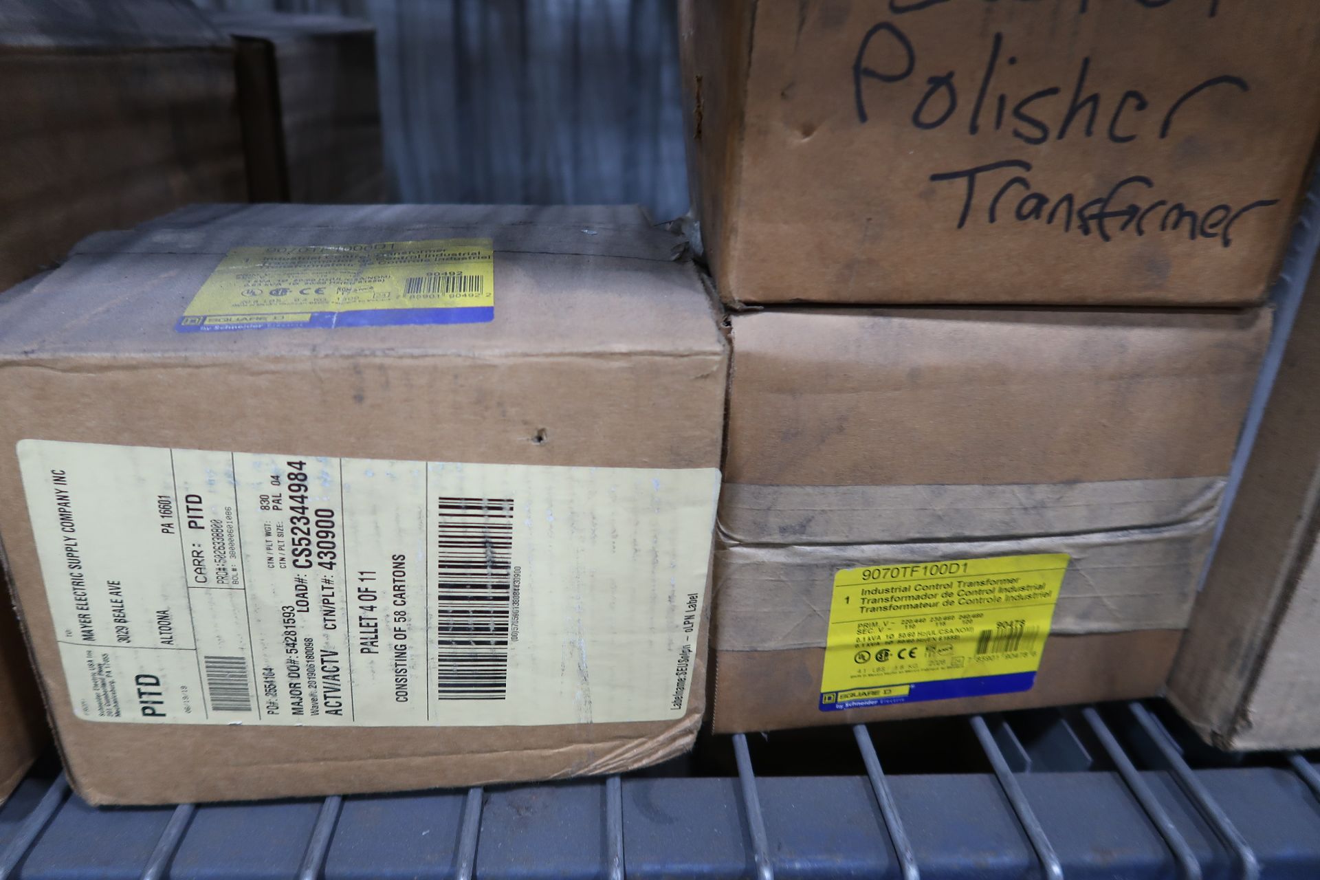 Contents of pallet racking with lot of assorted spare parts - Image 9 of 11