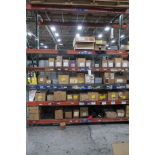 Contents of pallet racking with lot of assorted spare parts