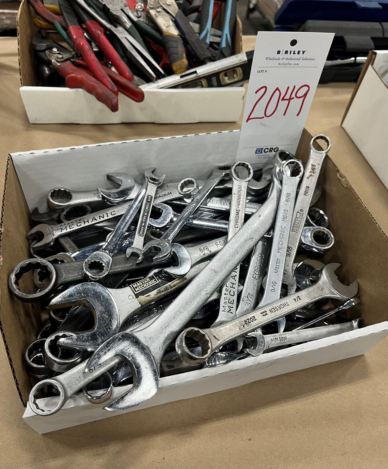 Assortment of wrenches;