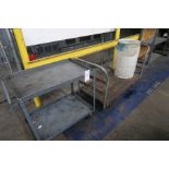 (2) 4 wheel rolling carts