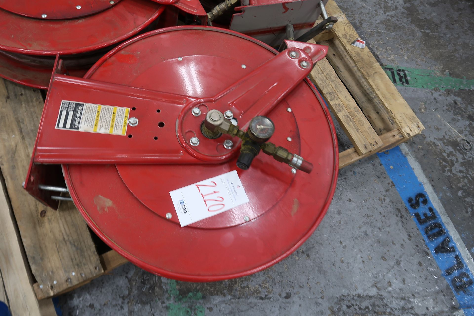 (3) Reelcraft air hose reels - Image 2 of 2