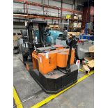 Rico model HLW-55 electric walk behind pallet lift