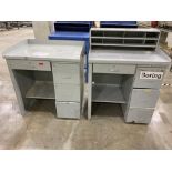 Assorted 4 Drawer Work Desk