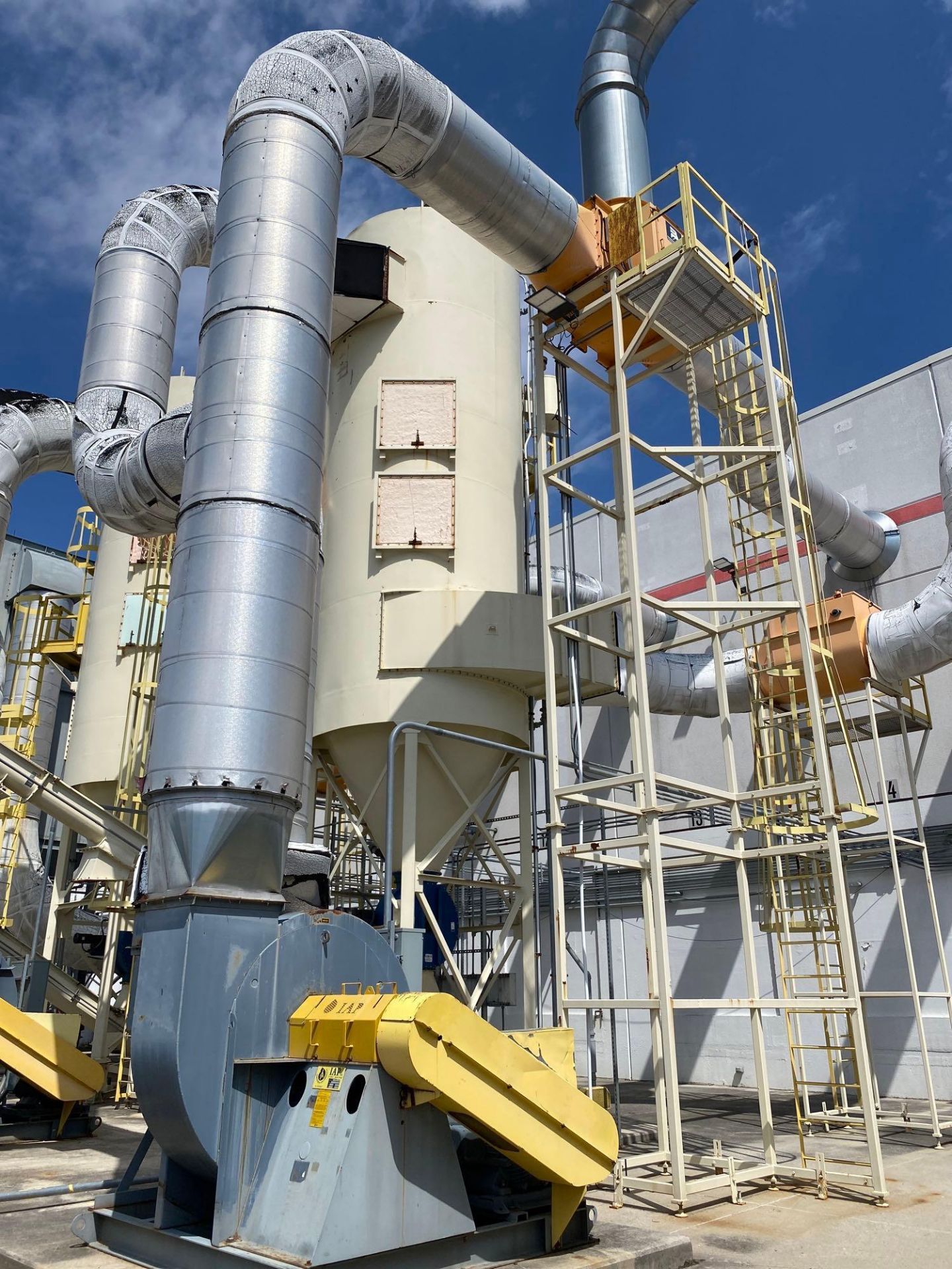 Donaldson Torit Cyclone Tower Style Whole Plant Dust Collection System